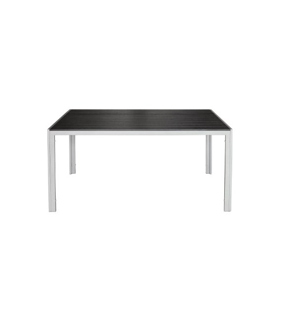 Stół alumium 150x90x72cm czarny