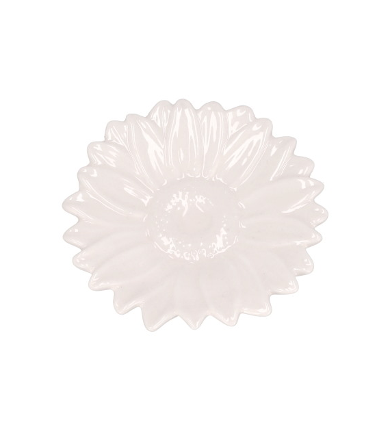 Podstawek ceramiczny w kształcie kwiatka, śr. 11,5cm
