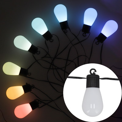 Girlanda LED, Aplikacja, 12M+3M, RGB, Zew, Pilot