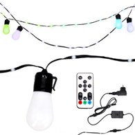 Girlanda LED, Aplikacja, 15 LED, 1350+200cm, 10 m, zew,