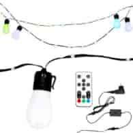 Girlanda LED, Aplikacja, 15 LED, 1350+200cm, 10 m, zew,