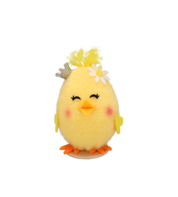 Kurczak w koronie - dekoracja, 9cm