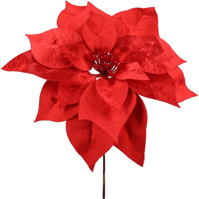 Gwiazda betlejemska pik, 24cm, czerwony