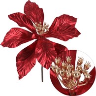 Gwiazda betlejemska pik, 24cm, czerwony