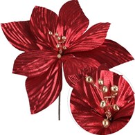 Gwiazda betlejemska pik, 24cm, czerwony