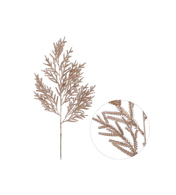 Gałązka dekoracyjna, 66cm, szampański