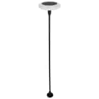 Lampa solarna wbijana 2 szt, 75x11,5x11,5cm, czarny
