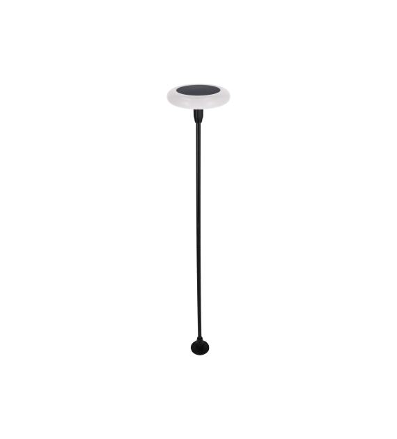 Lampa solarna wbijana 2 szt, 75x11,5x11,5cm, czarny