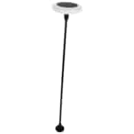 Lampa solarna wbijana 2 szt, 75x11,5x11,5cm, czarny