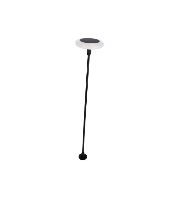 Lampa solarna wbijana 2 szt, 75x11,5x11,5cm, czarny