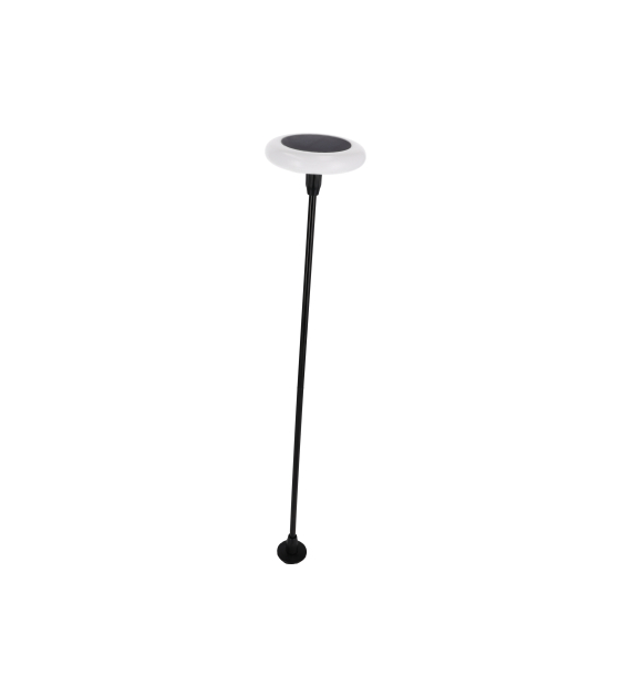 Lampa solarna wbijana 2 szt, 75x11,5x11,5cm, czarny