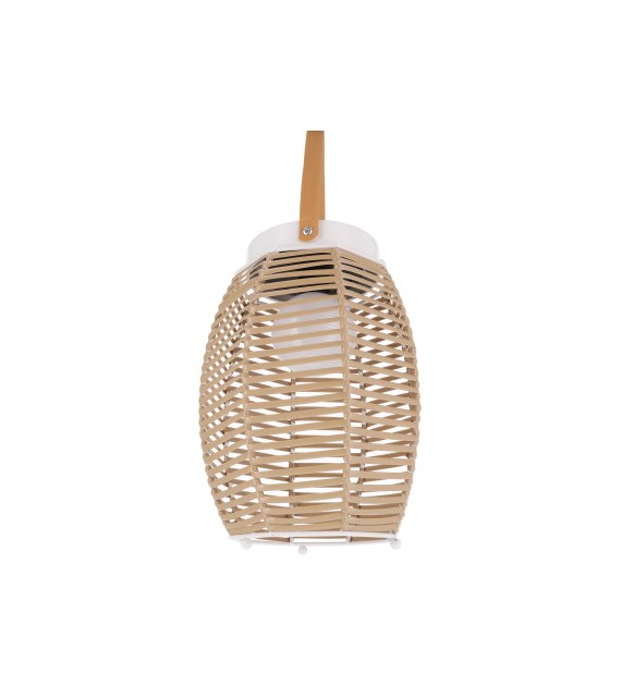 Lampa solarna 25x19x19cm, brąz