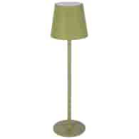 Lampa stołowa 11x37cm, zielona