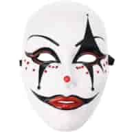 Maska plastikowa -  Pierrot