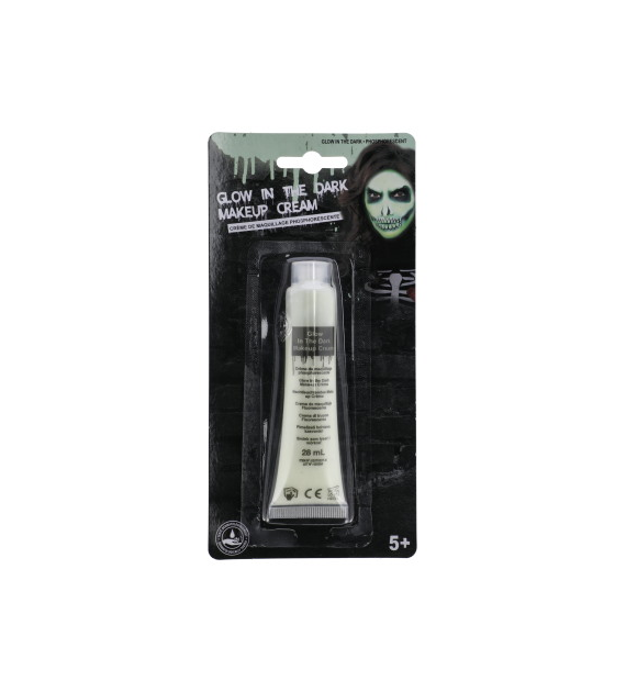 Krem do makijażu świecący w ciemności w tubce 20 ml