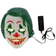 Maska LED wzorowana na postaci Joker