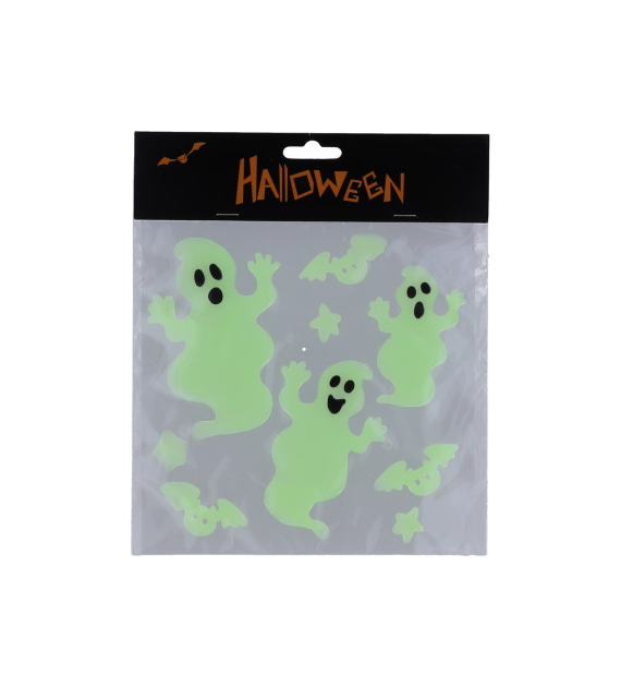 Naklejki halloweenowe na szybe - duszki