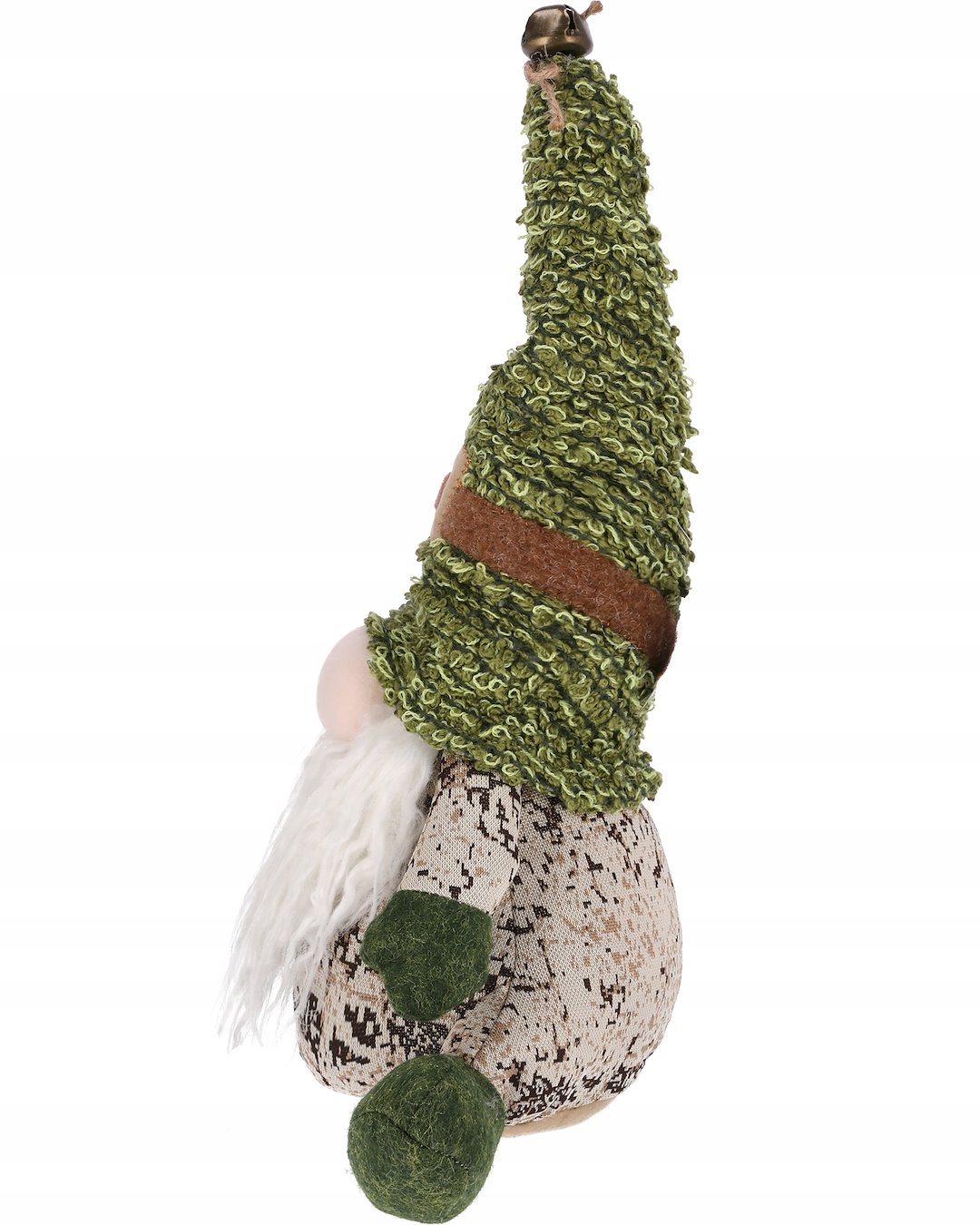 Skrzat Z Materiału Chłopiec, 38cm, Zielony, Do Postawienia