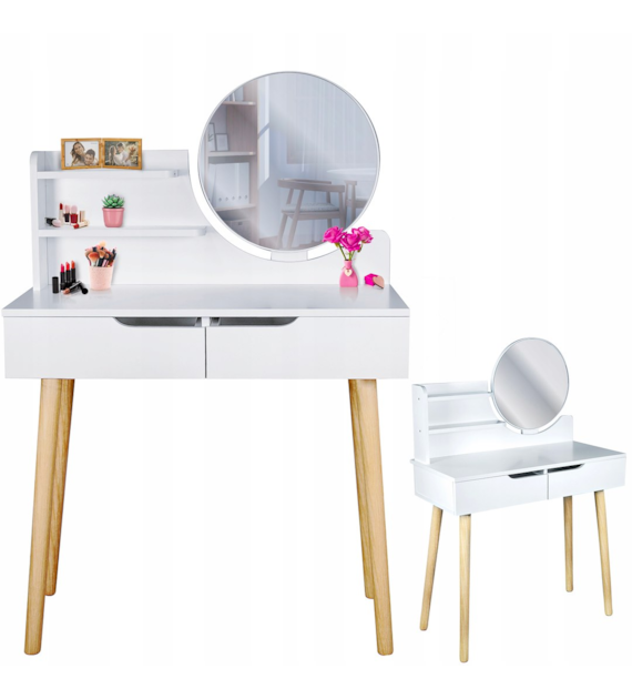 Toaletka SCANDI 2, 120x40x80 cm, biała