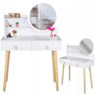 Toaletka SCANDI 3, 120x40x80 cm, biała