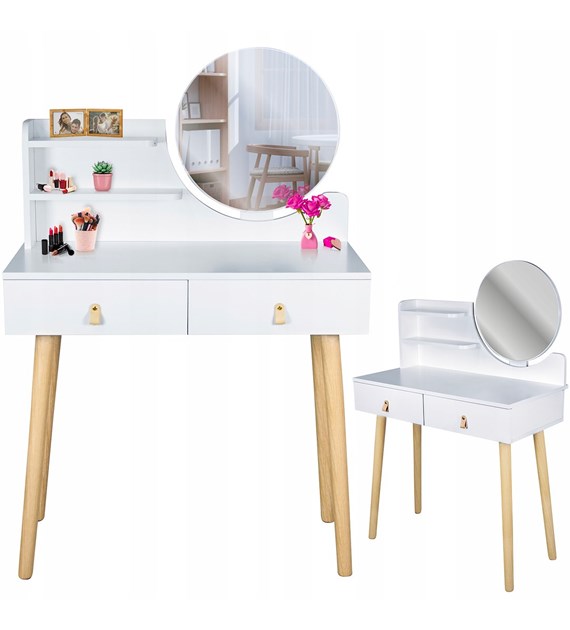 Toaletka SCANDI 3, 120x40x80 cm, biała