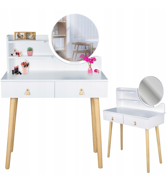 Toaletka SCANDI 3, 120x40x80 cm, biała