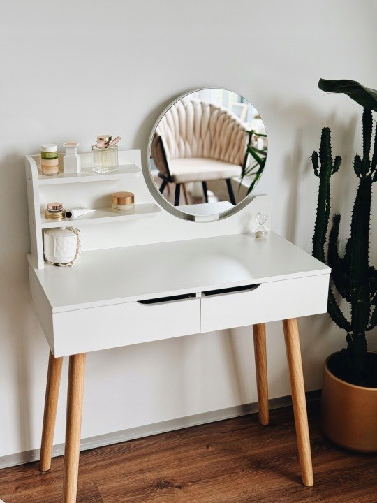Toaletka SCANDI 2, 120x40x80 cm - Biała
