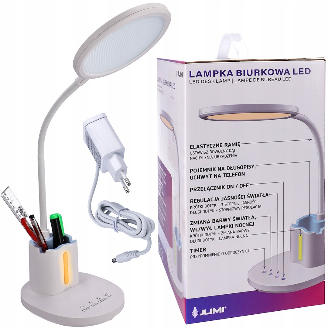 Lampka Biurkowa LED Do Czytania
