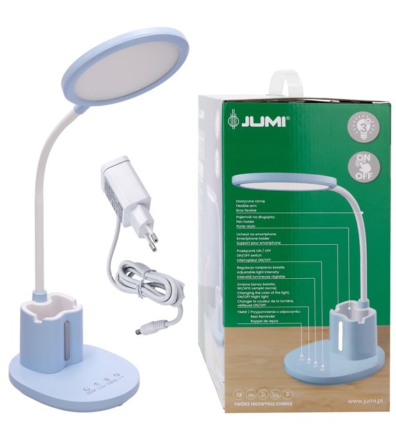 Lampka biurkowa LED do czytania