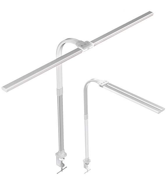 Lampa do monitora biała, podwójna