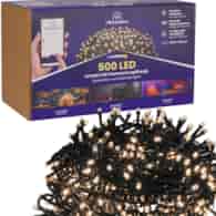 i illumination (SMART) Lampki 500 LED, ciepły biały, sieciowa, zew.