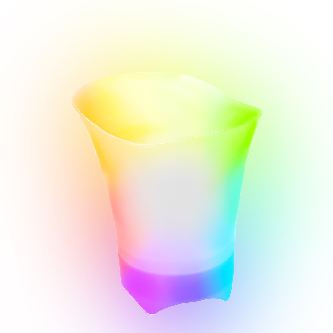 Pojemnik Na Lód, 5 Litrów, LED, RGB, USB