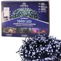 i illumination (SMART) Lampki 1000 LED, zimny biały, sieciowa, zew.