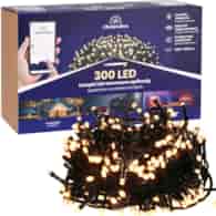 i illumination (SMART) Lampki 300 LED, ciepły biały, sieciowa, zew.