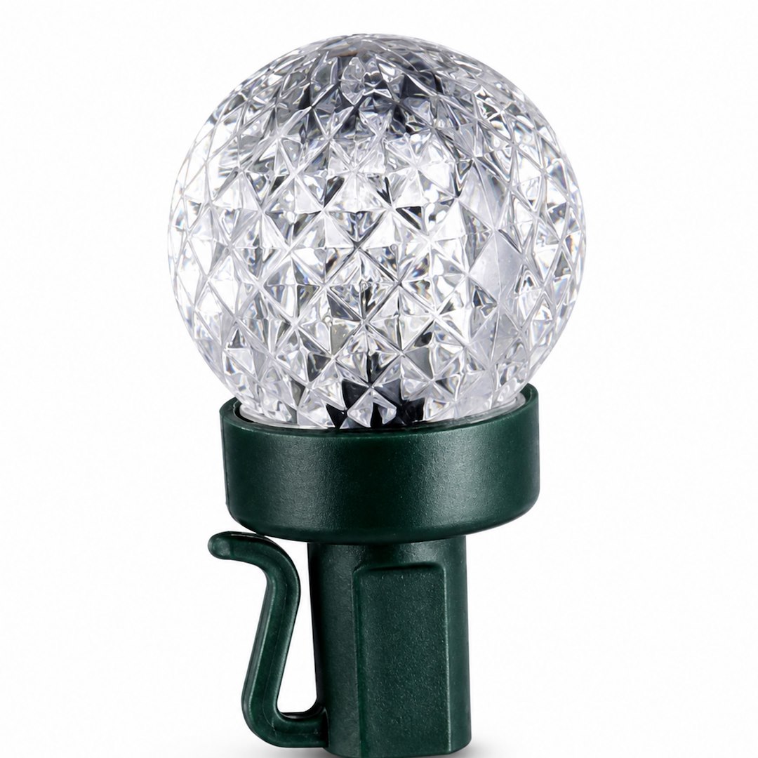 Lampki 30LED Z Dekoracją Kulki, Kolor Światła Ciepły Biały, 8 Funkcji