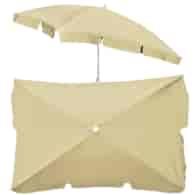 Parasol balkonowy uchylny ( z przegubem ) 200x130cm, polyester kolor beżowy