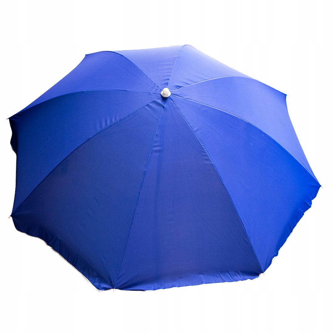 Parasol Polyester Tkanina 240cm, 8 Drutów, Łamany,karton - Granatowy