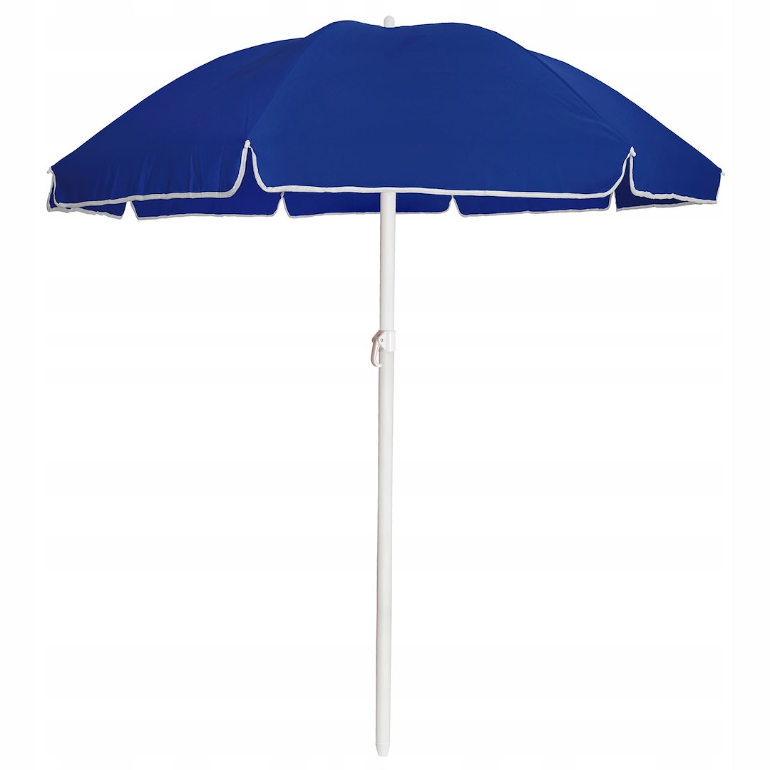 Parasol Polyester Tkanina 240cm, 8 Drutów, Łamany,karton - Granatowy