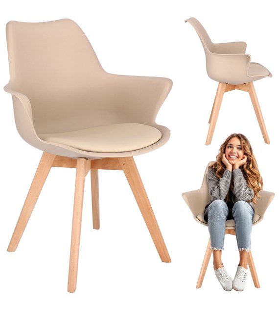 Krzesło ORLEAN - beżowe