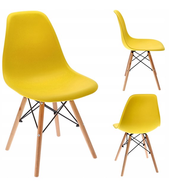 Krzesło EVA 2 żółte